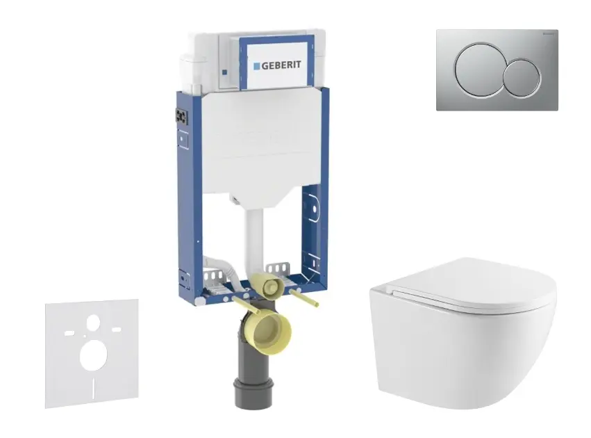 Geberit - Kombifix - Fali WC szett - SANI15CA2102