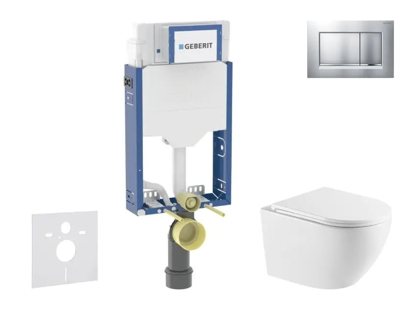 Geberit - Kombifix - Fali WC szett - SANI15CA2105