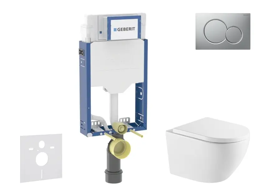 Geberit - Kombifix - Fali WC szett - SANI15CA2108