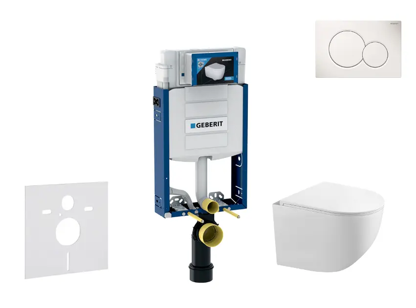 Geberit - Kombifix - Fali WC szett - SANI15CA3113