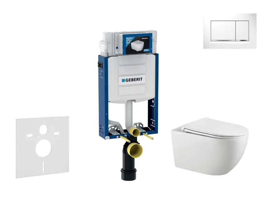 Geberit - Kombifix - Fali WC szett - SANI15CA3118