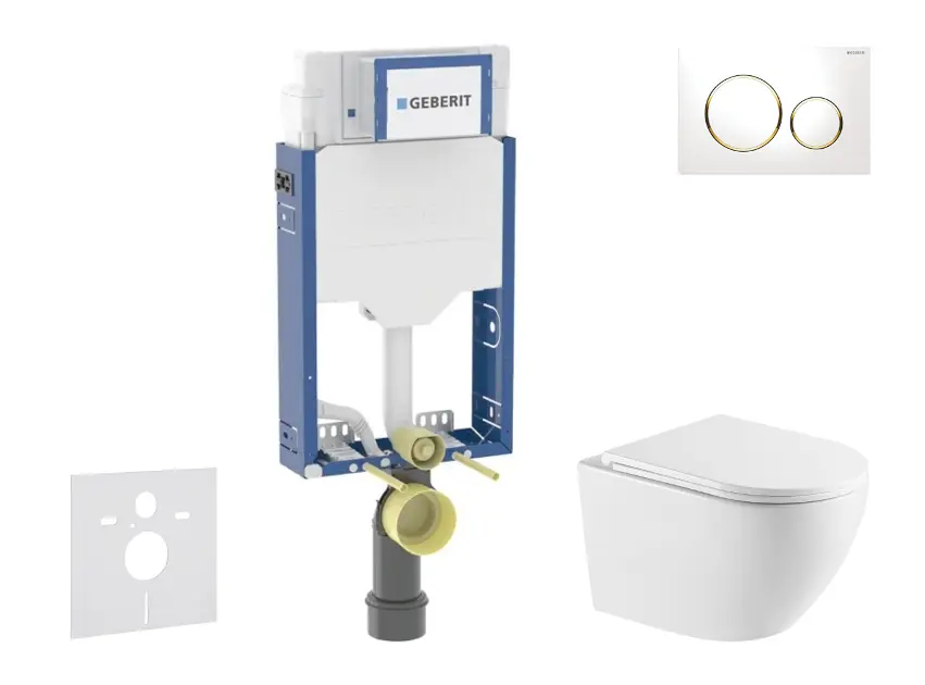 Geberit - Kombifix - Fali WC szett - SANI15CA3155