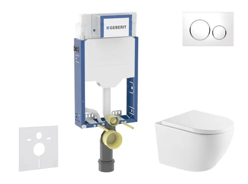 Geberit - Kombifix - Fali WC szett - SANI15CA3159