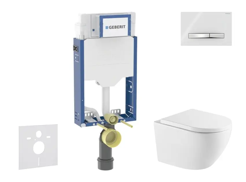 Geberit - Kombifix - Fali WC szett - SANI15CA3161