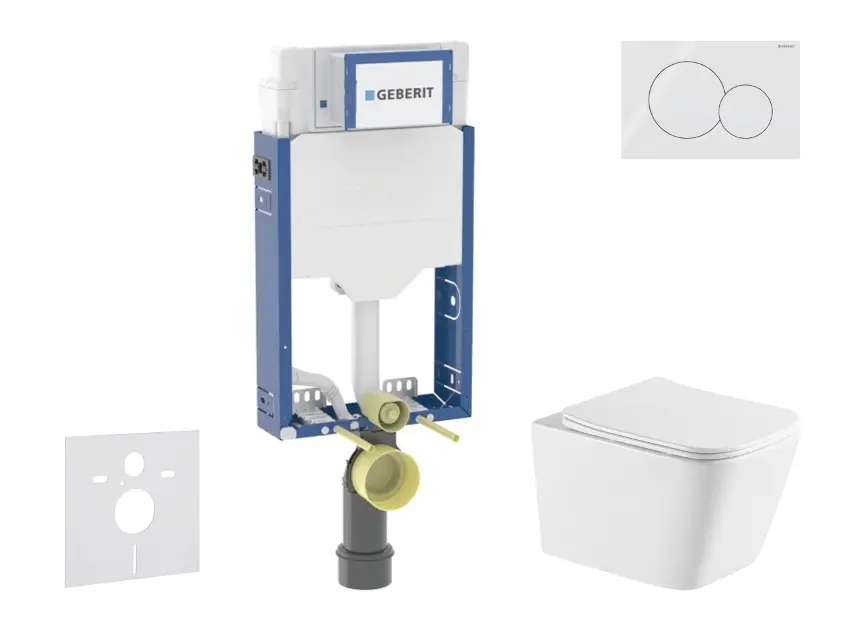 Geberit - Kombifix - Fali WC szett - SANI15CA3164