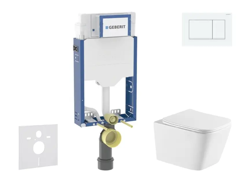 Geberit - Kombifix - Fali WC szett - SANI15CA3169