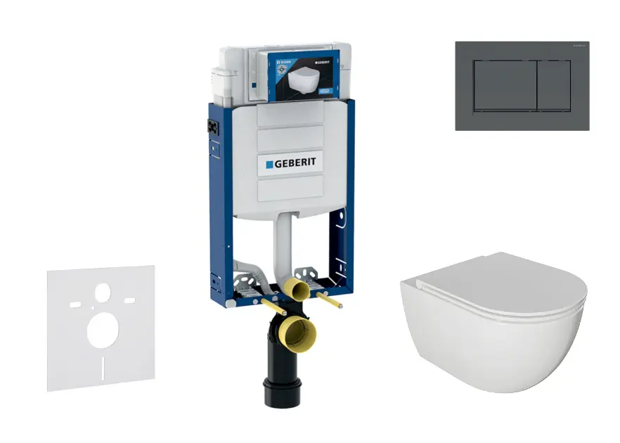 Geberit - Kombifix - Fali WC szett - SANI15CA5104