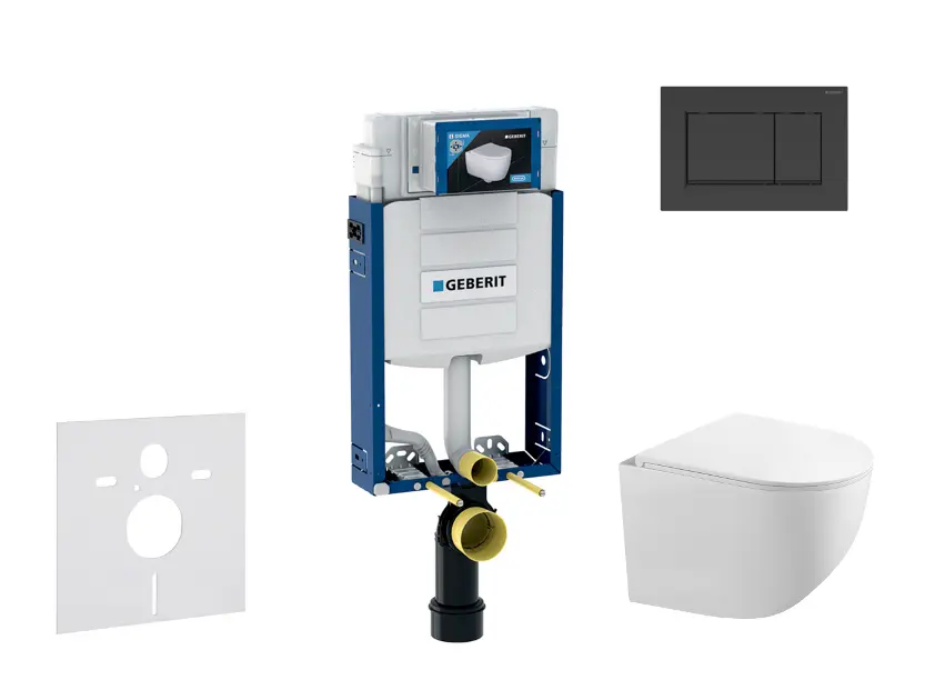 Geberit - Kombifix - Fali WC szett - SANI15CA5105