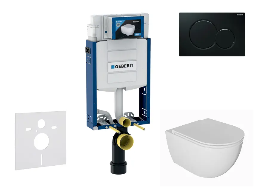 Geberit - Kombifix - Fali WC szett - SANI15CA5113
