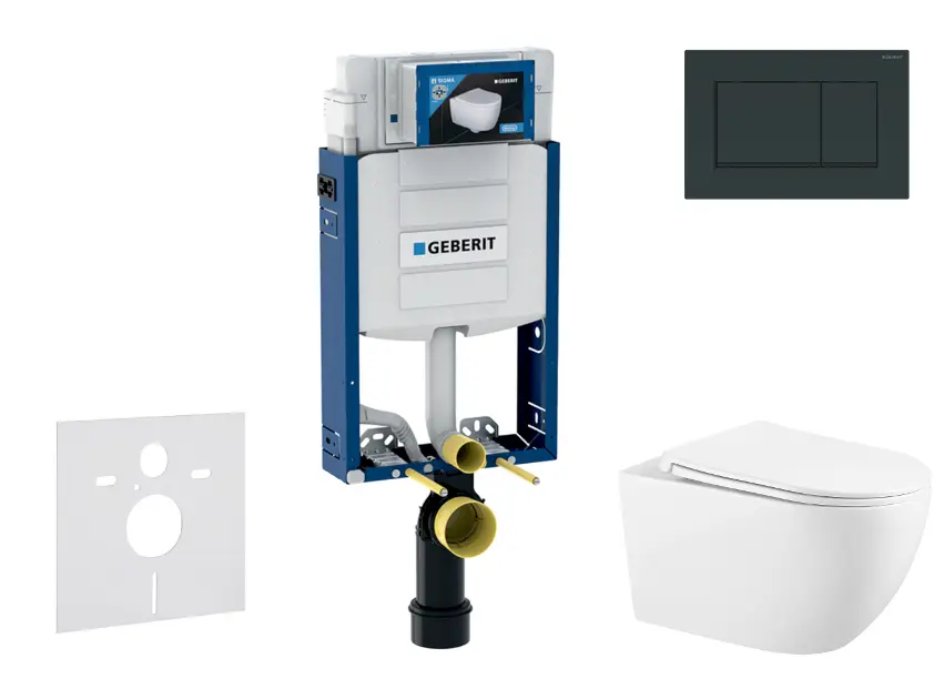 Geberit - Kombifix - Fali WC szett - SANI15CA5119