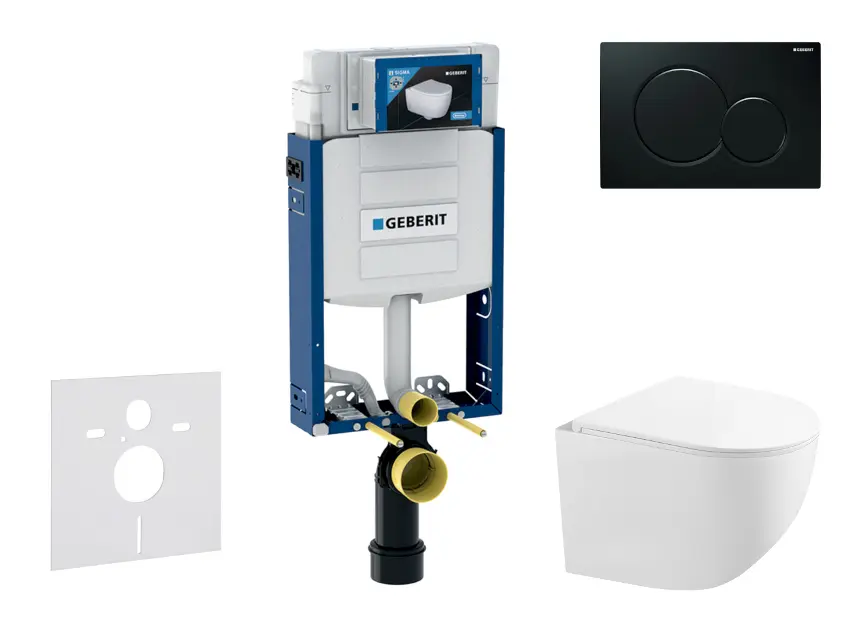 Geberit - Kombifix - Fali WC szett - SANI15CA5121