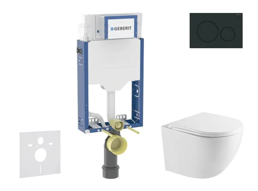Geberit - Kombifix - Fali WC szett - SANI15CA5146