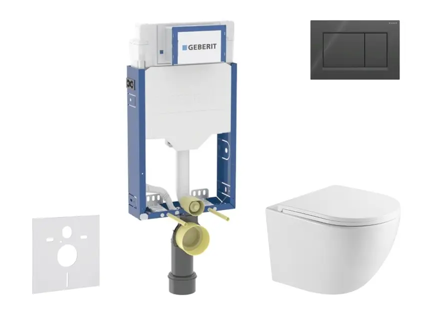 Geberit - Kombifix - Fali WC szett - SANI15CA5147
