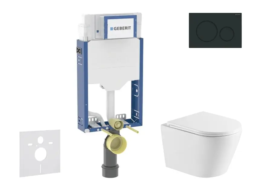 Geberit - Kombifix - Fali WC szett - SANI15CA5151
