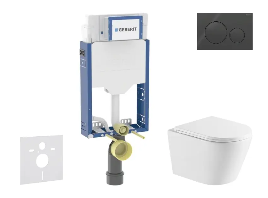 Geberit - Kombifix - Fali WC szett - SANI15CA5153