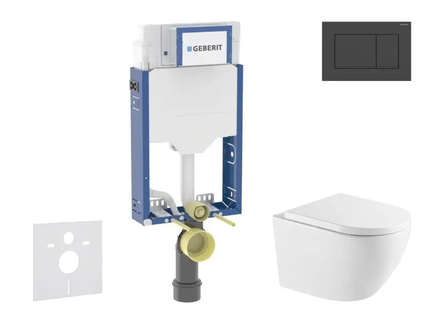 Geberit - Kombifix - Fali WC szett - SANI15CA5159