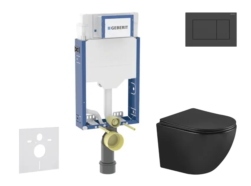 Geberit - Kombifix - Fali WC szett - SANI15CA5503