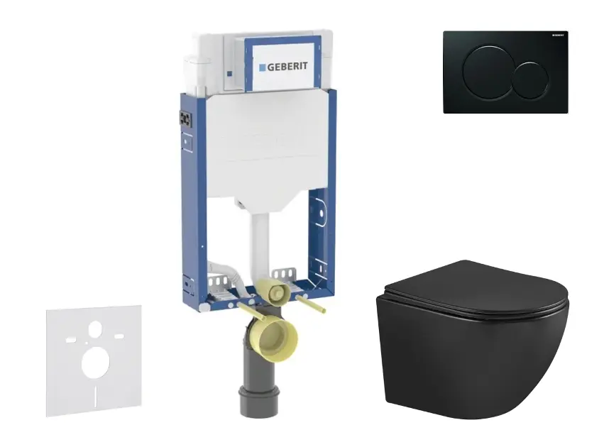 Geberit - Kombifix - Fali WC szett - SANI15CA5504