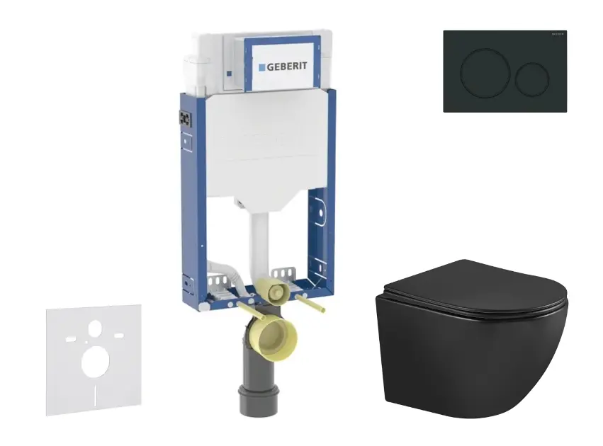 Geberit - Kombifix - Fali WC szett - SANI15CA5505