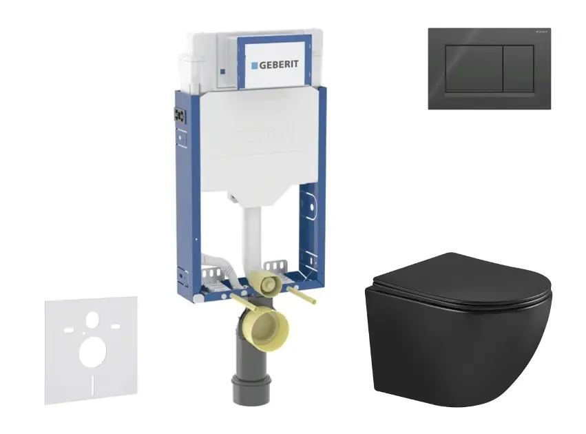 Geberit - Kombifix - Fali WC szett - SANI15CA5506