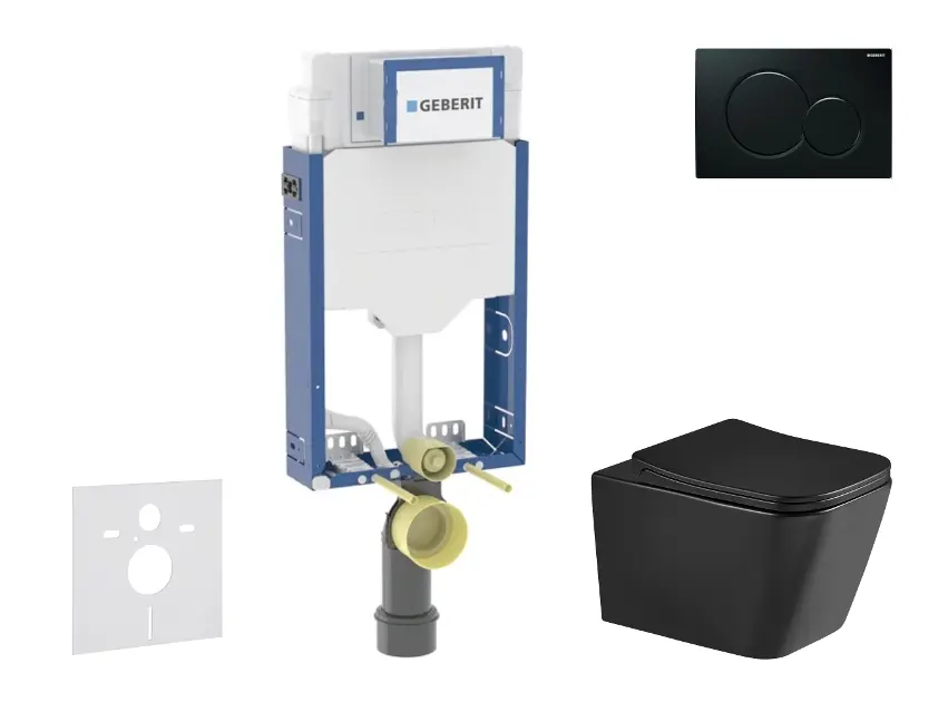 Geberit - Kombifix - Fali WC szett - SANI15CA5509
