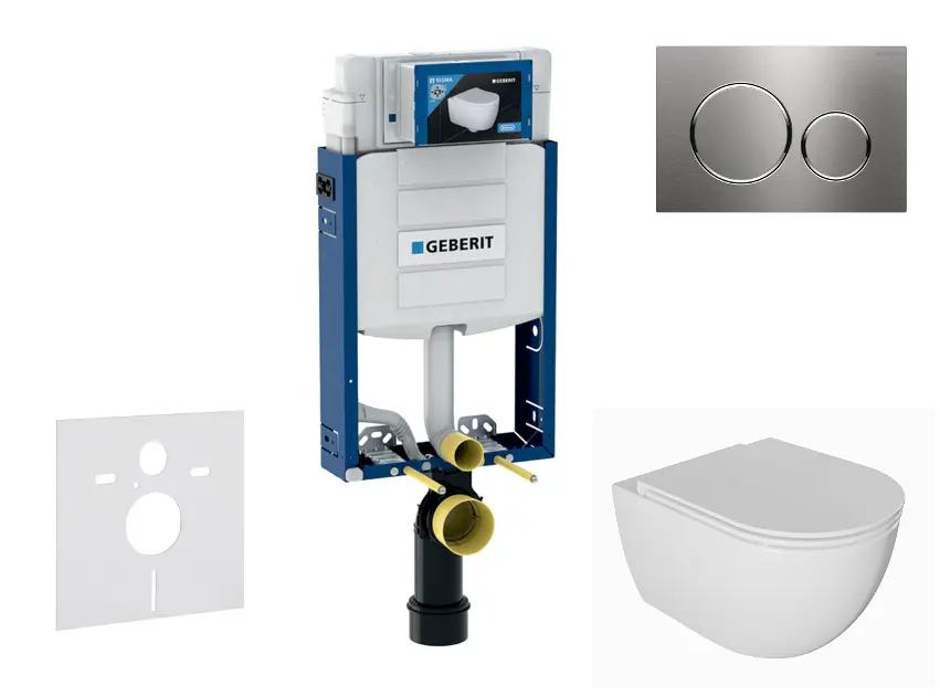 Geberit - Kombifix - Fali WC szett - SANI15CA6101