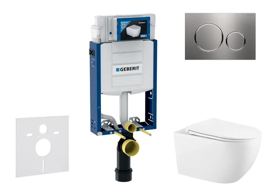 Geberit - Kombifix - Fali WC szett - SANI15CA6102