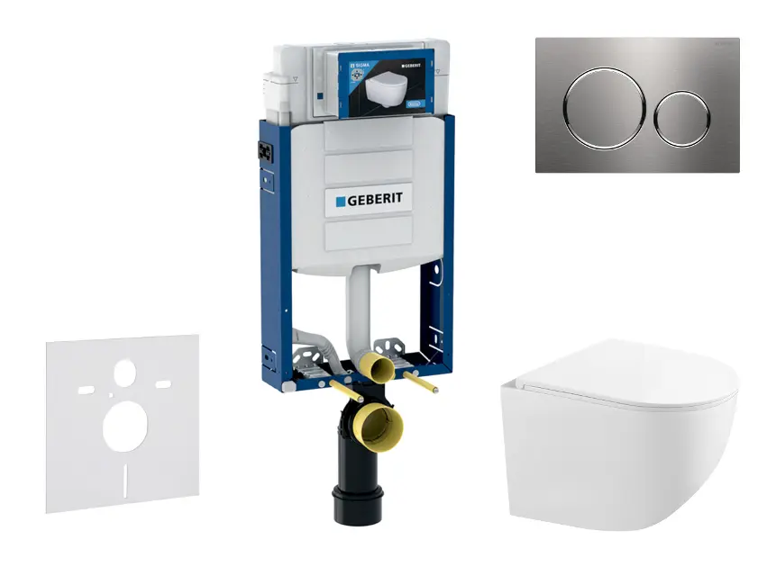 Geberit - Kombifix - Fali WC szett - SANI15CA6103