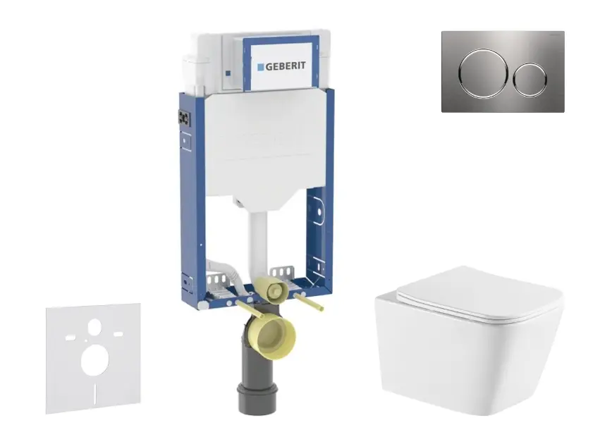Geberit - Kombifix - Fali WC szett - SANI15CA6112