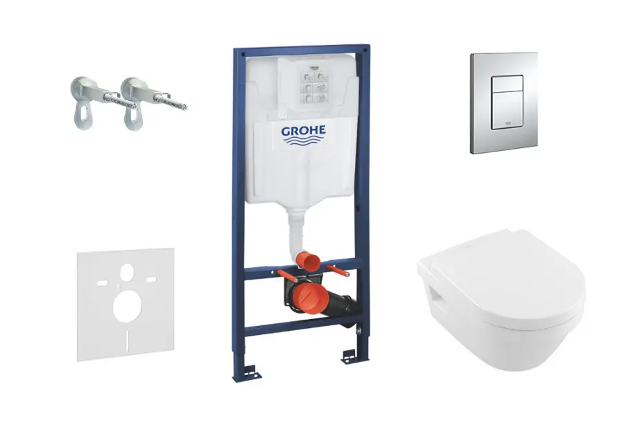 Grohe - Rapid SL - Fali WC szett - 38528SET-KB