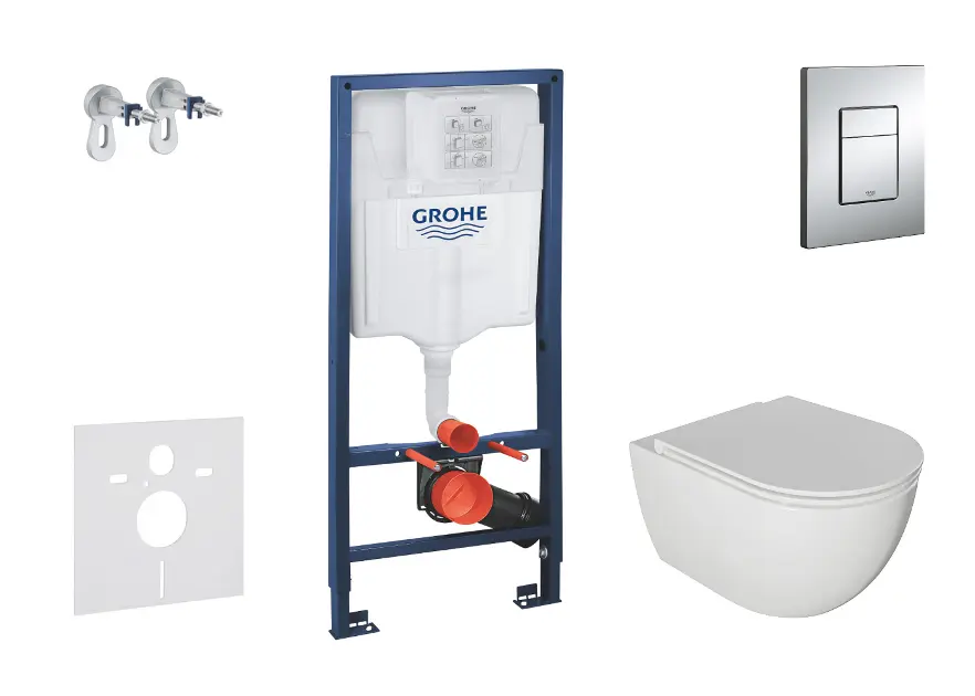 Grohe - Rapid SL - Fali WC szett - SANI11BA1104