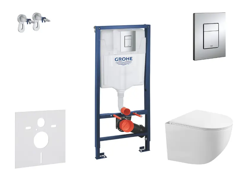 Grohe - Rapid SL - Fali WC szett - SANI11BA1105