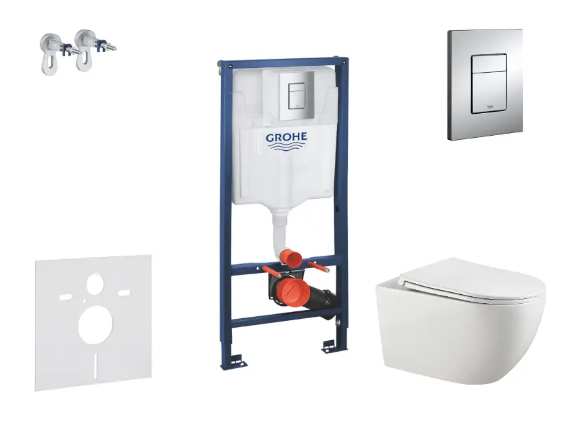Grohe - Rapid SL - Fali WC szett - SANI11BA1106