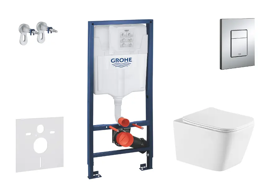Grohe - Rapid SL - Fali WC szett - SANI11BA1111