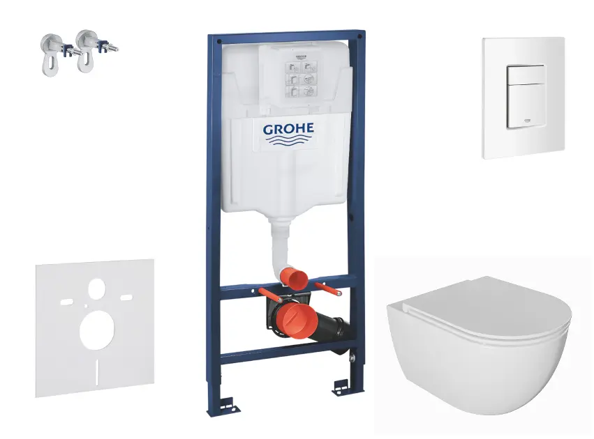 Grohe - Rapid SL - Fali WC szett - SANI11BA3101