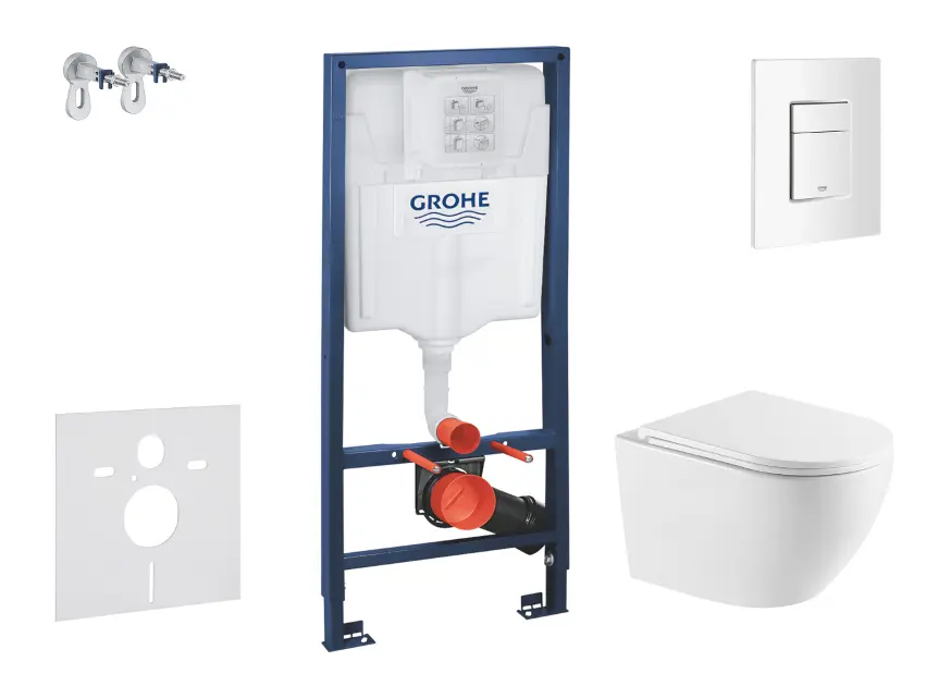 Grohe - Rapid SL - Fali WC szett - SANI11BA3113