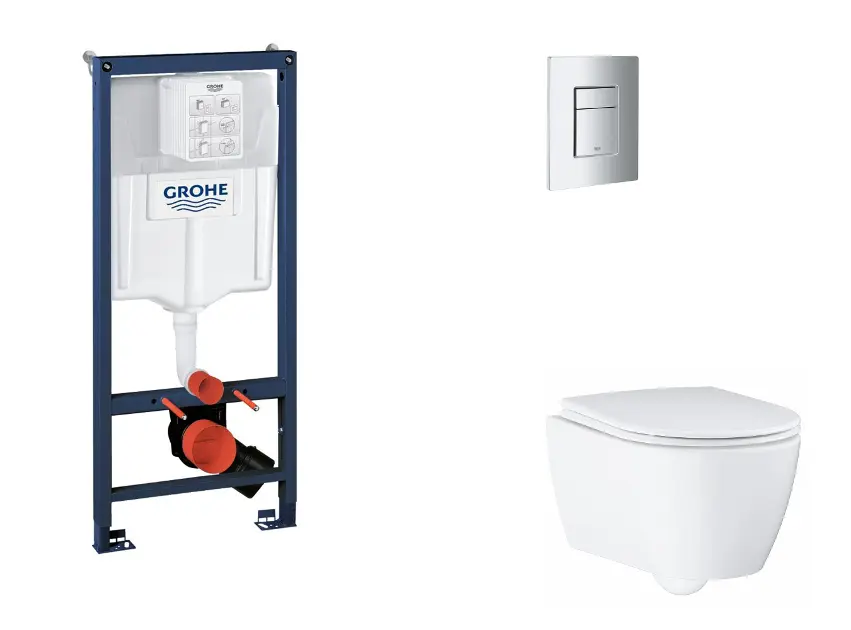 Grohe - Rapid SL - Fali WC szett - SANI11BB2123