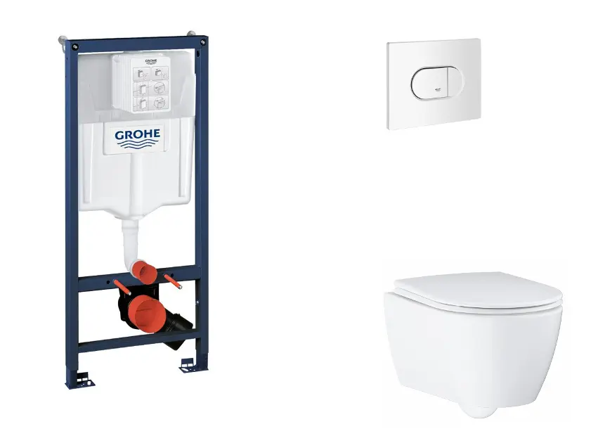 Grohe - Rapid SL - Fali WC szett - SANI11BB3132