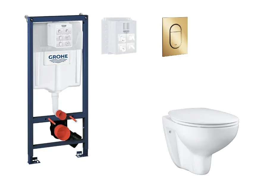 Grohe - Rapid SL - Fali WC szett - SANI11BB4125