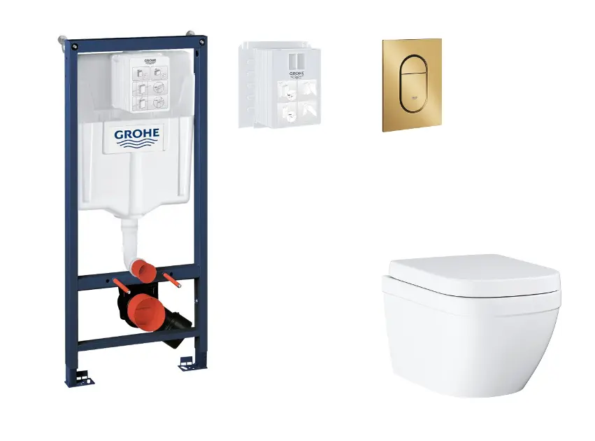 Grohe - Rapid SL - Fali WC szett - SANI11BB4129