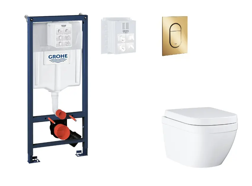 Grohe - Rapid SL - Fali WC szett - SANI11BB4130