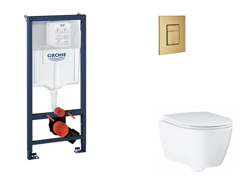 Grohe - Rapid SL - Fali WC szett - SANI11BB4136