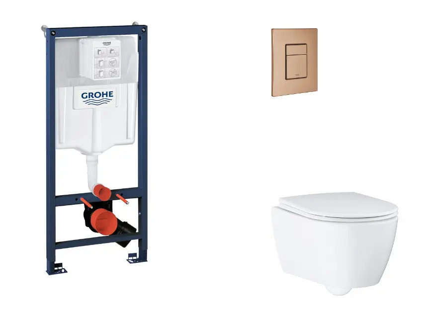 Grohe - Rapid SL - Fali WC szett - SANI11BB4138