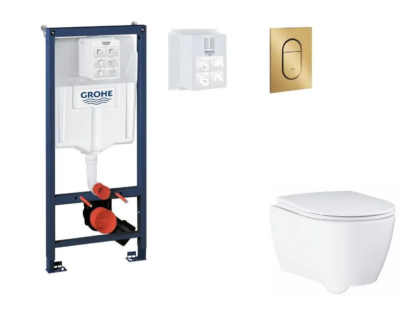 Grohe - Rapid SL - Fali WC szett - SANI11BB4139