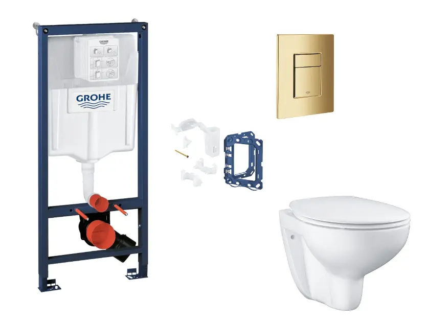 Grohe - Rapid SL - Fali WC szett - SANI11BB4154