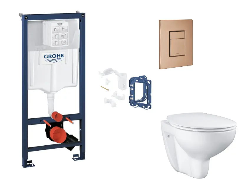 Grohe - Rapid SL - Fali WC szett - SANI11BB4155
