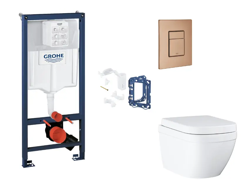 Grohe - Rapid SL - Fali WC szett - SANI11BB4158