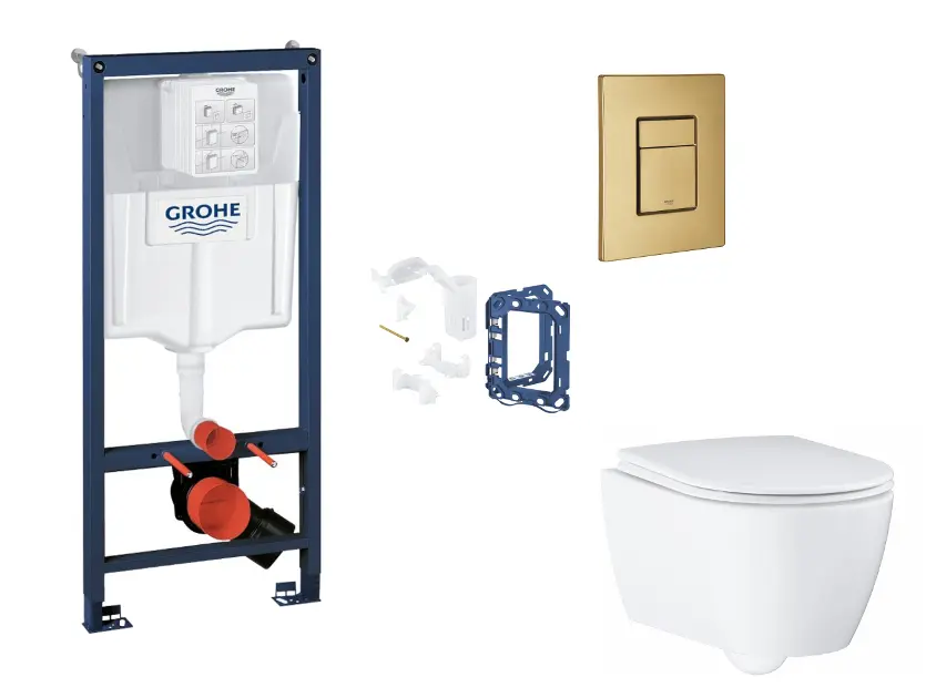 Grohe - Rapid SL - Fali WC szett - SANI11BB4162