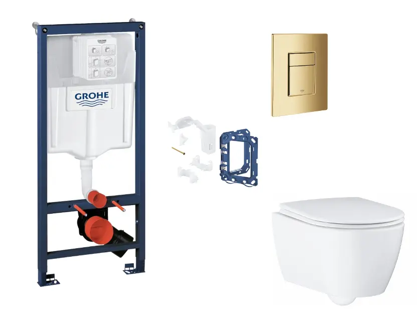 Grohe - Rapid SL - Fali WC szett - SANI11BB4163