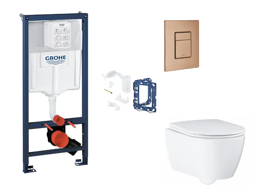 Grohe - Rapid SL - Fali WC szett - SANI11BB4164